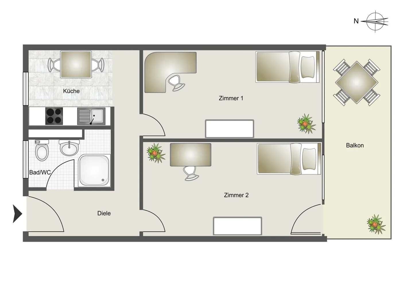 WG-Zimmer in Germering – Bild 5
