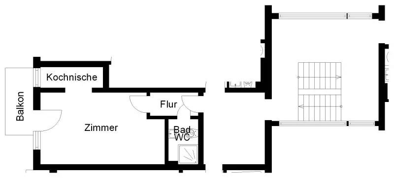 2 Zimmer Wohnung mit 31 m² in Osnabrück – Bild 5