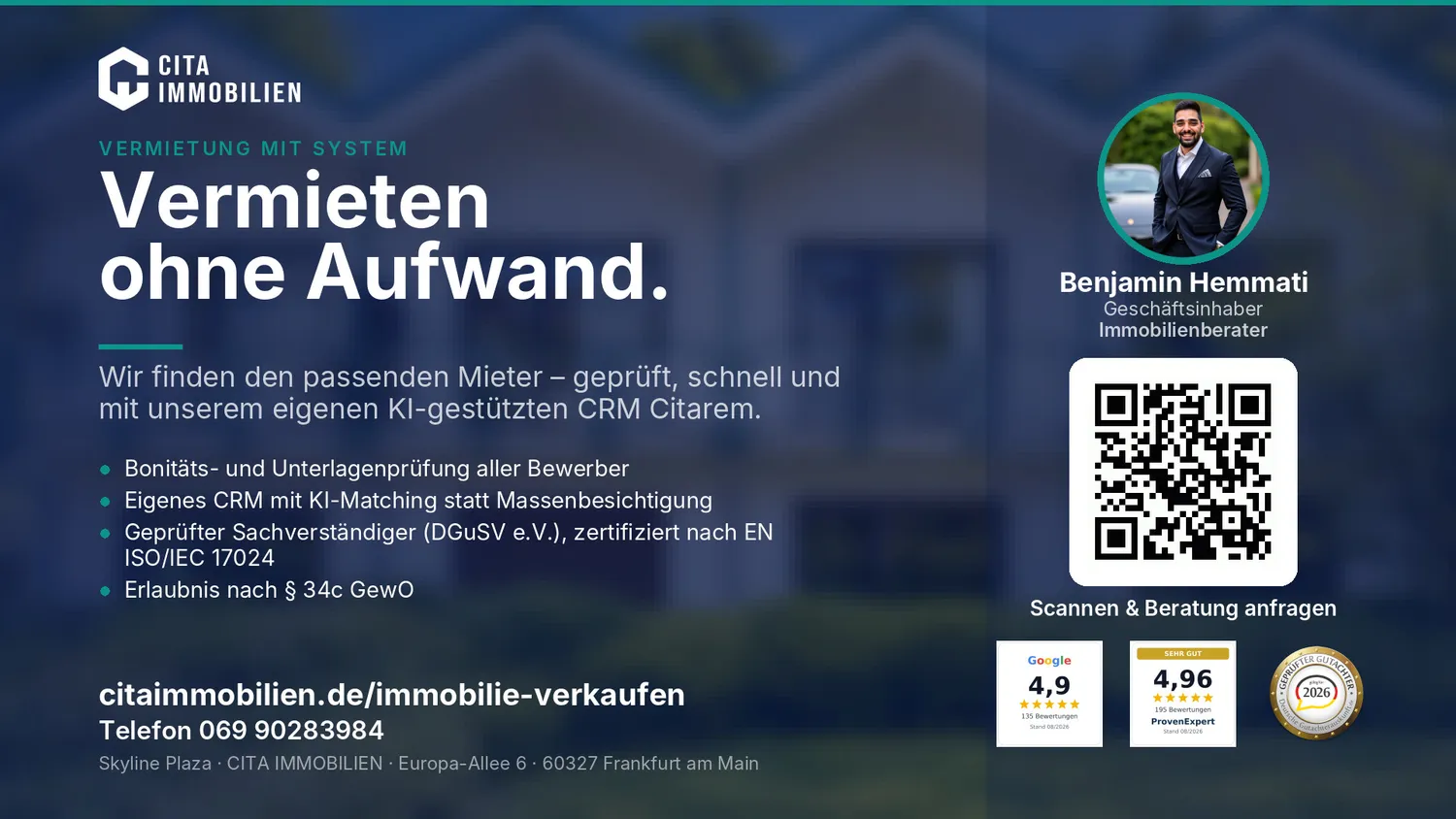1 room apartment with 23 m² in Frankfurt am Main – Photo 7