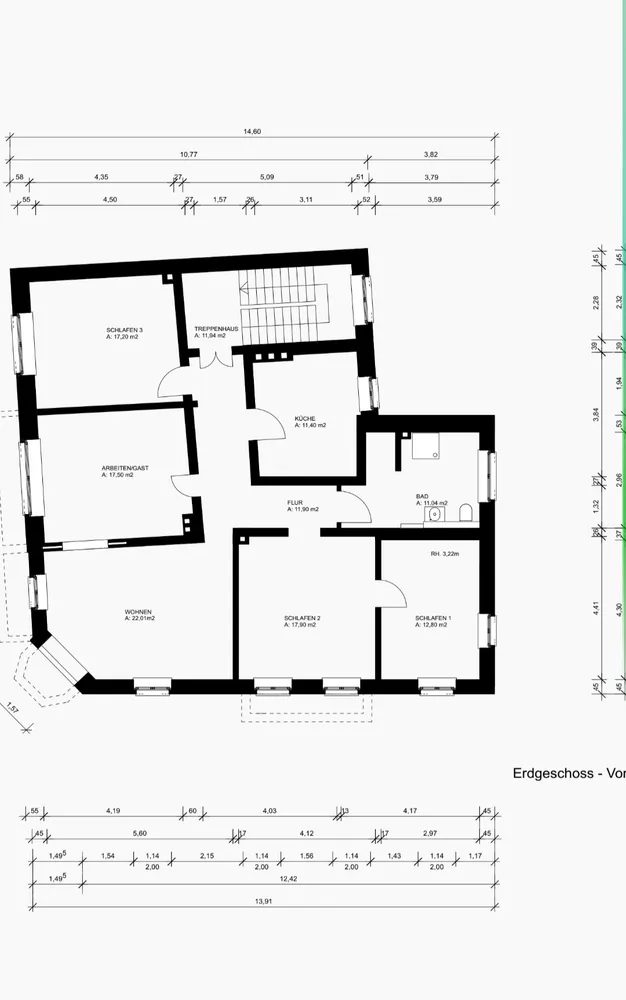 5 Zimmer Wohnung mit 125 m² in Bielefeld – Bild 2