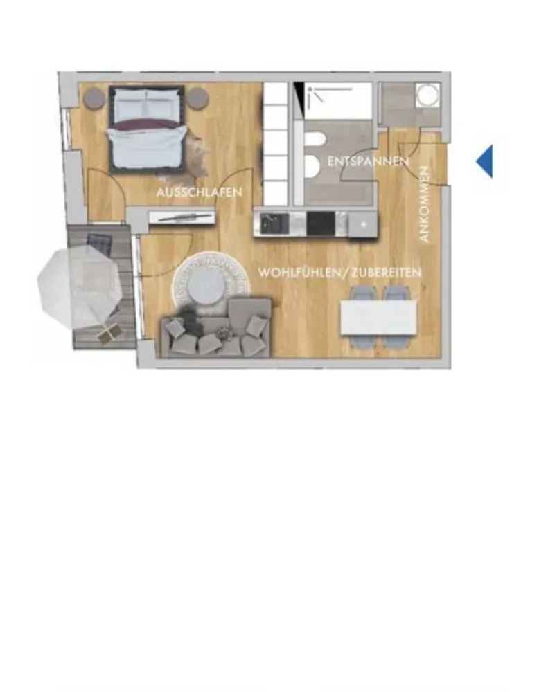 2 Zimmer Wohnung mit 52 m² in Leipzig – Bild 3