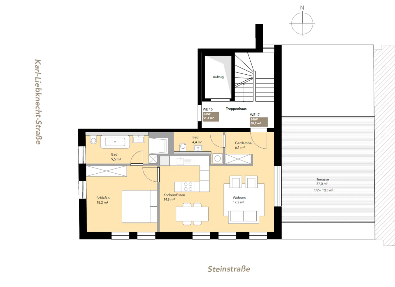 2 Zimmer Wohnung mit 45 m² in Leipzig – Bild 8