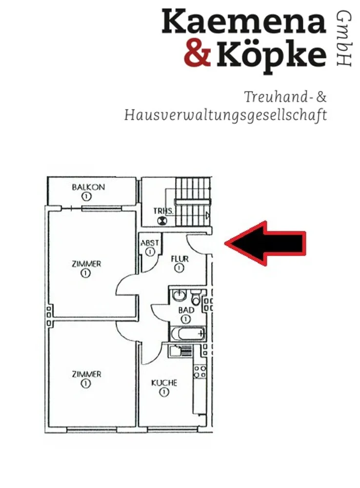 2 Zimmer Wohnung mit 60 m² in Bremen – Bild 8