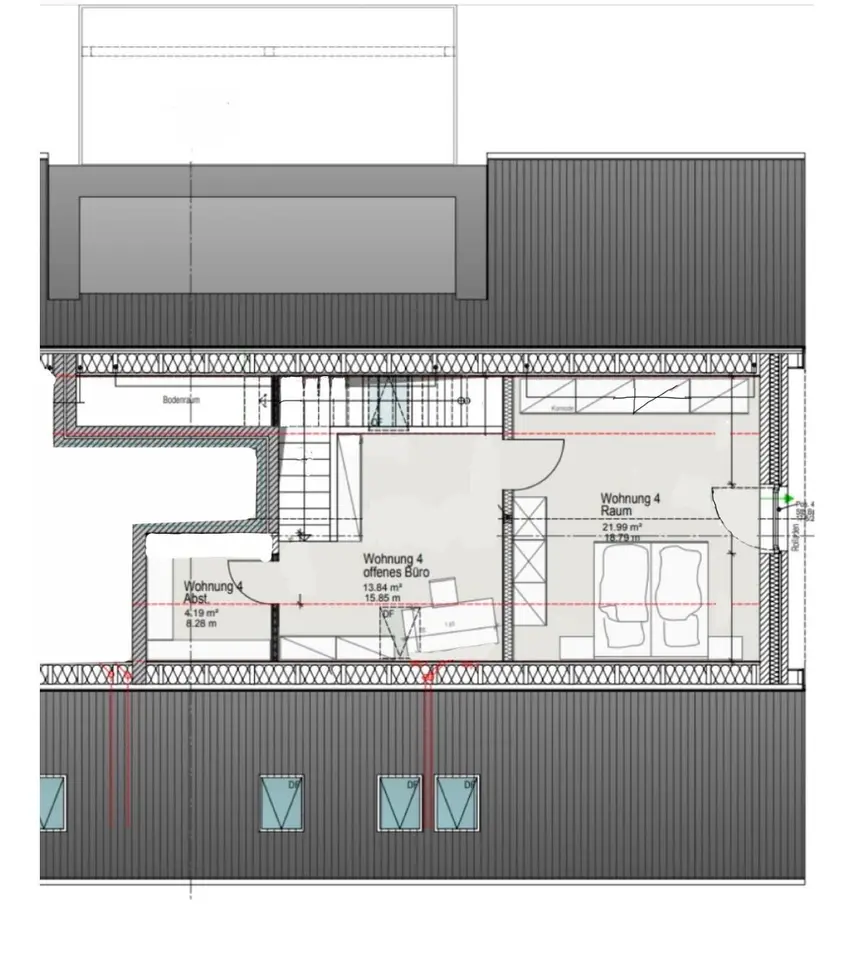 4 Zimmer Wohnung mit 100 m² in Melle – Bild 5