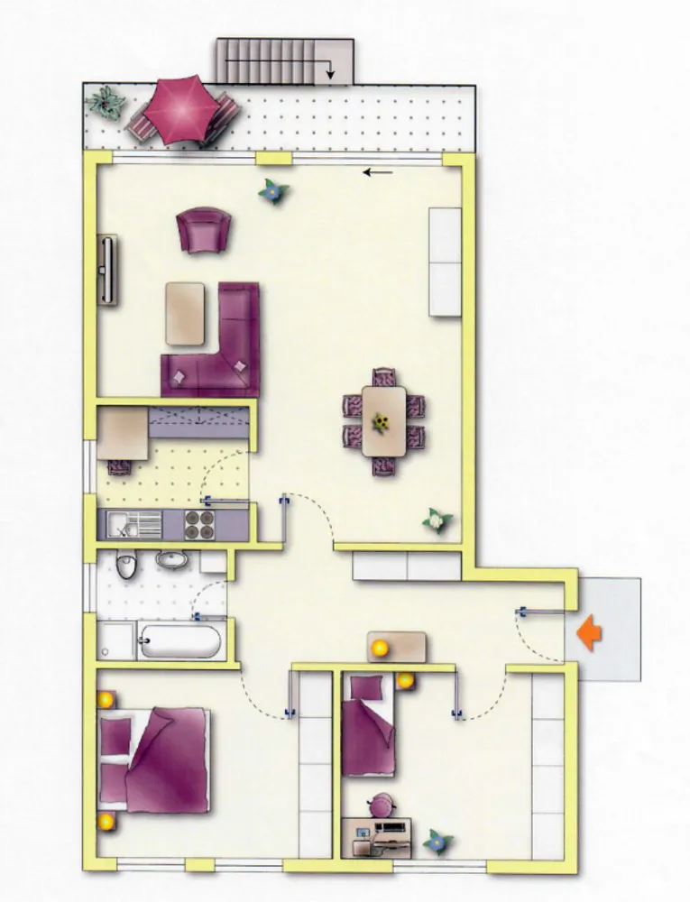3 Zimmer Wohnung mit 93 m² in Paderborn – Bild 1