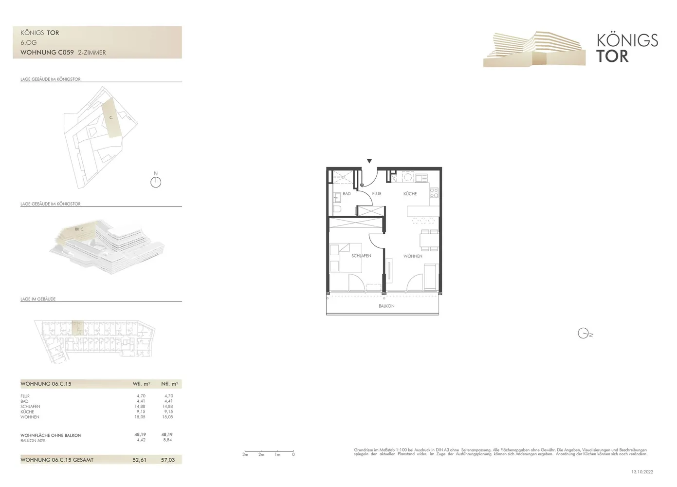 2 Zimmer Wohnung mit 53 m² in Regensburg – Bild 4