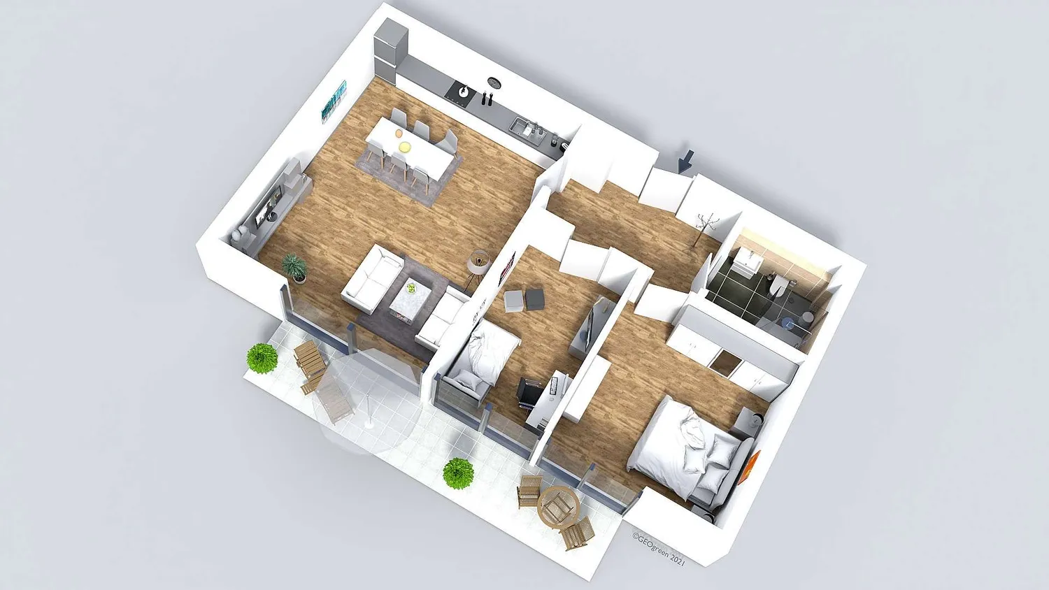 3 room apartment with 81 m² in Dortmund – Photo 10