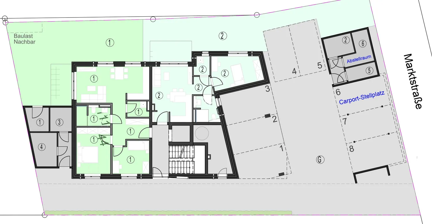 3 Zimmer Wohnung mit 76 m² in Buxtehude – Bild 1