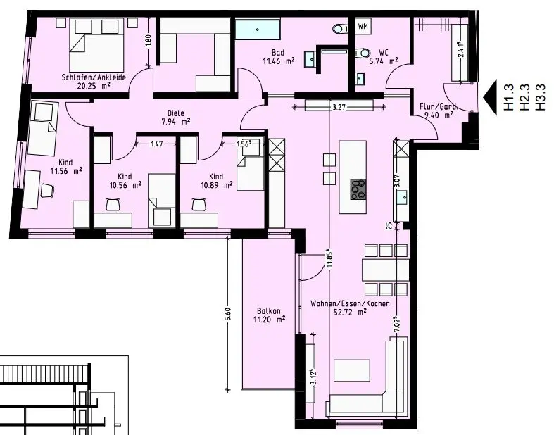 5 Zimmer Wohnung mit 144 m² in Greiz – Bild 5
