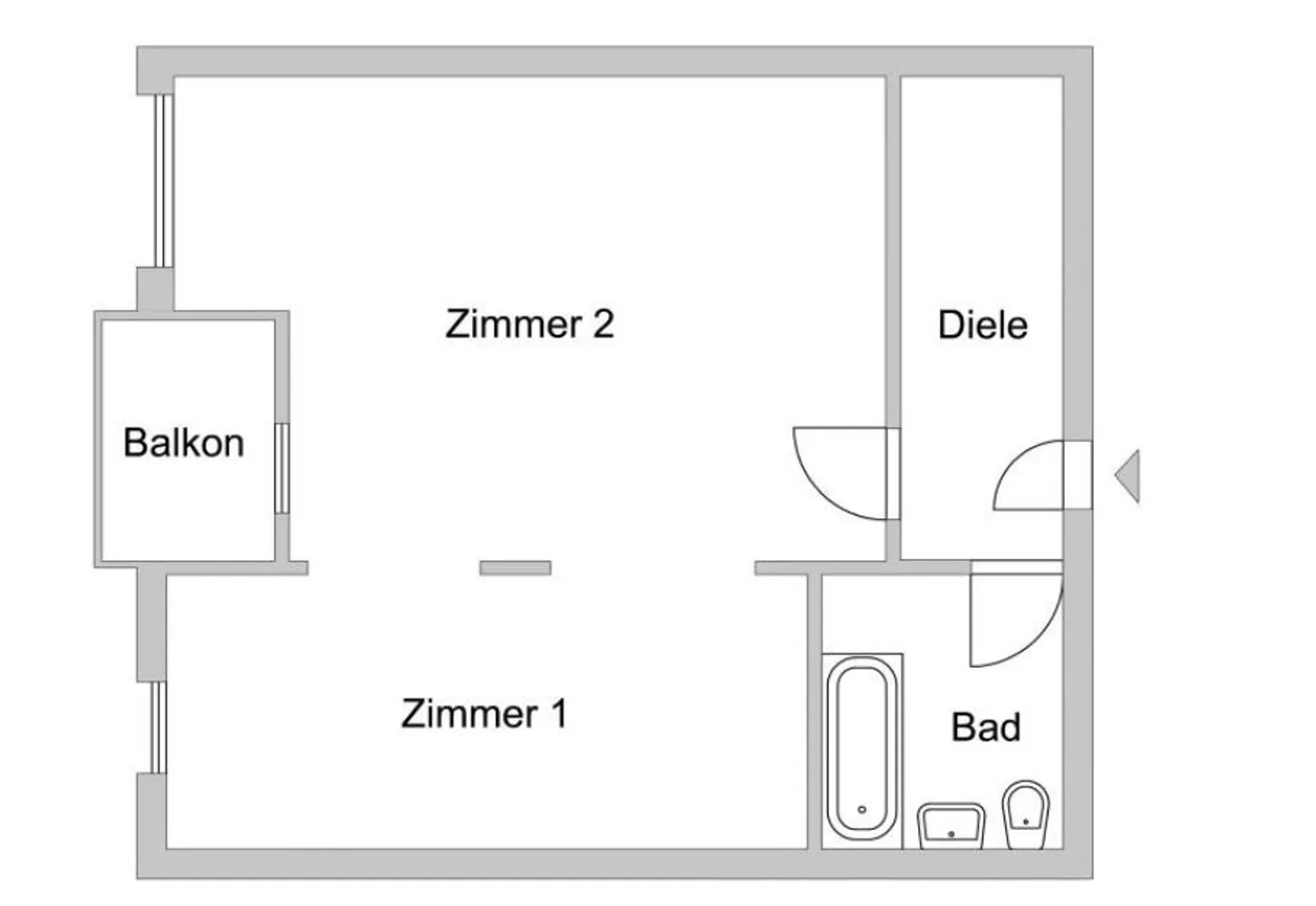 1 Zimmer Wohnung mit 52 m² in Berlin – Bild 6