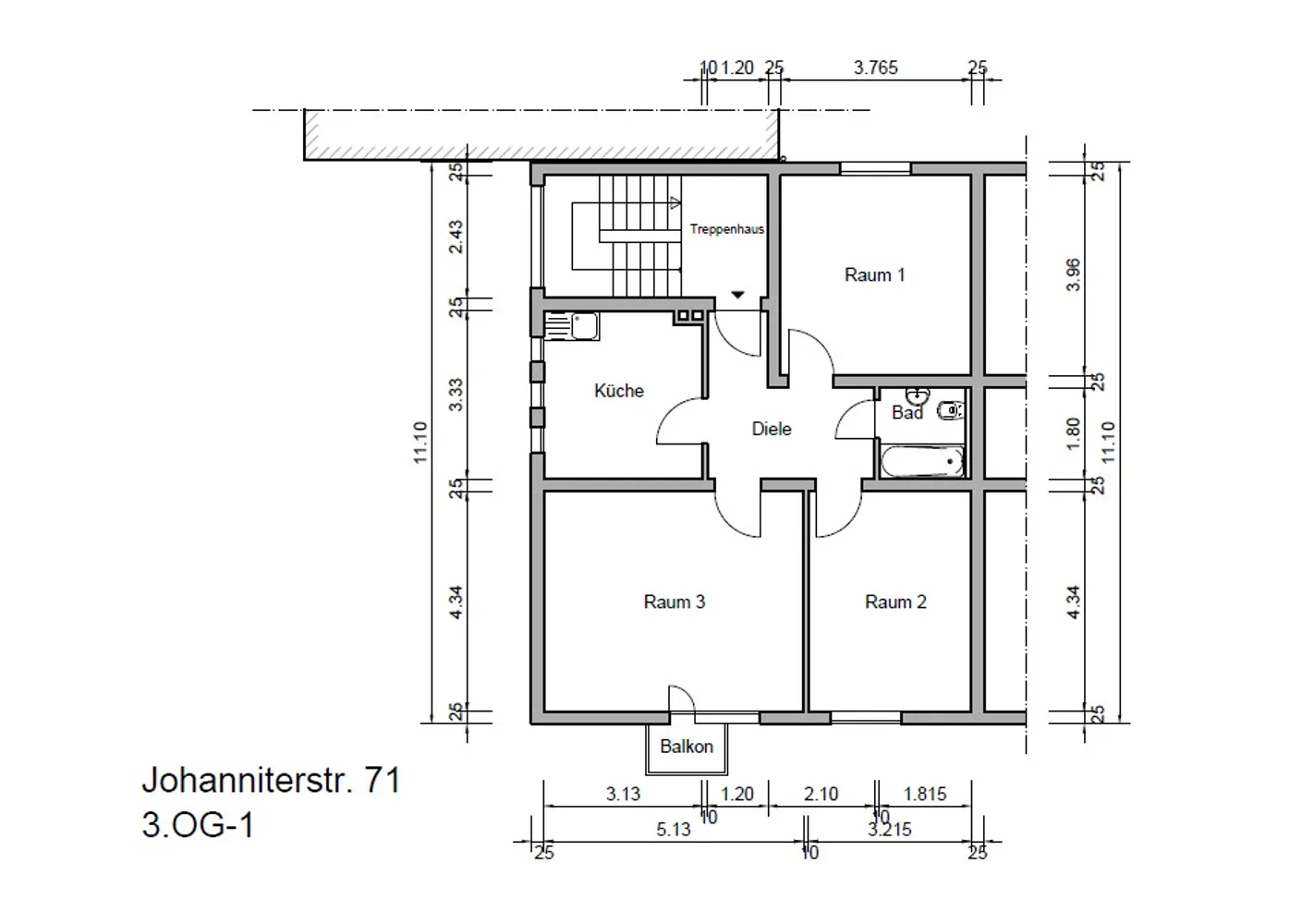 3 Zimmer Wohnung mit 73 m² in Duisburg – Bild 8