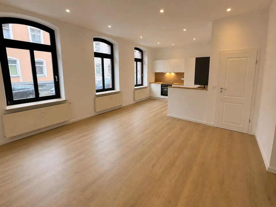 2 room apartment with 56 m² in Zwickau – Photo 1