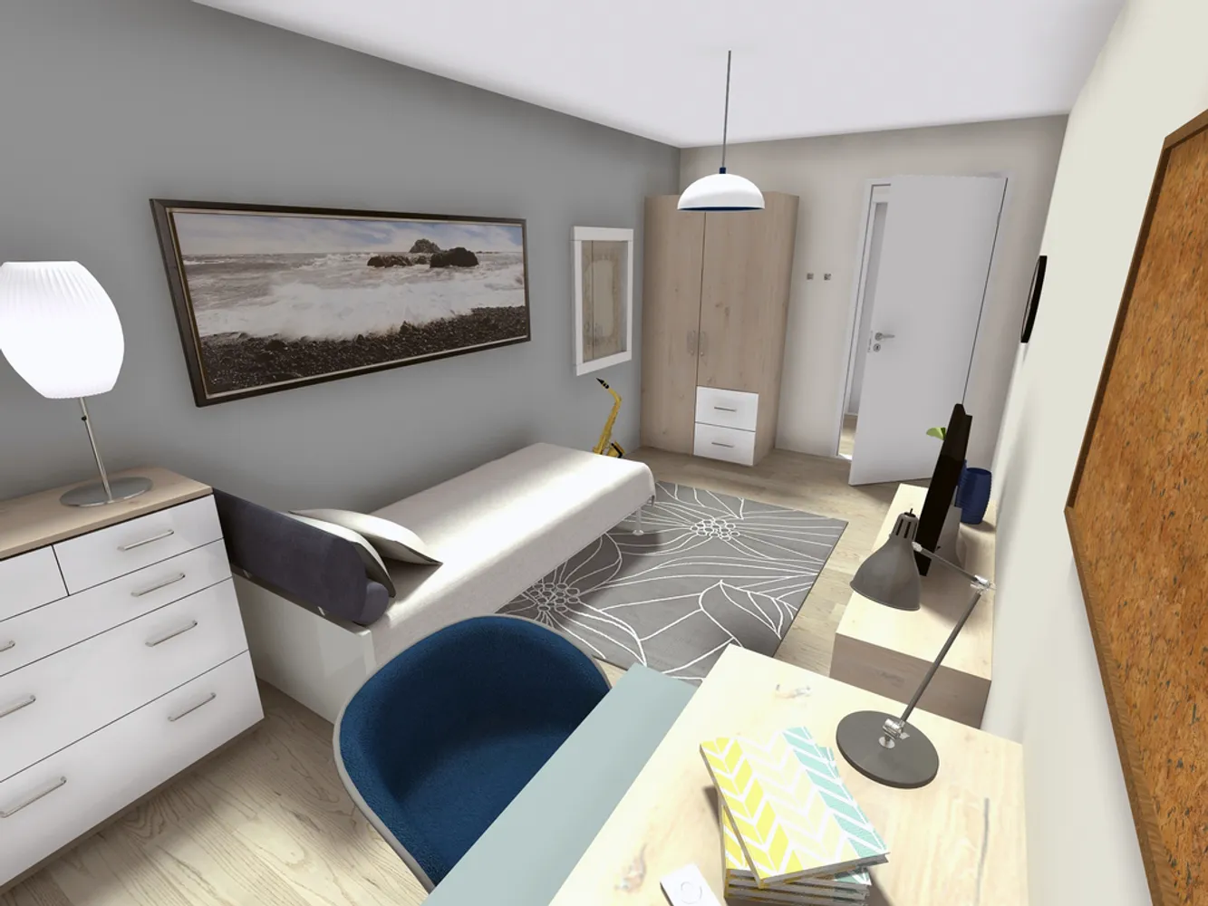 3 Zimmer Wohnung mit 56 m² in Chemnitz – Bild 2