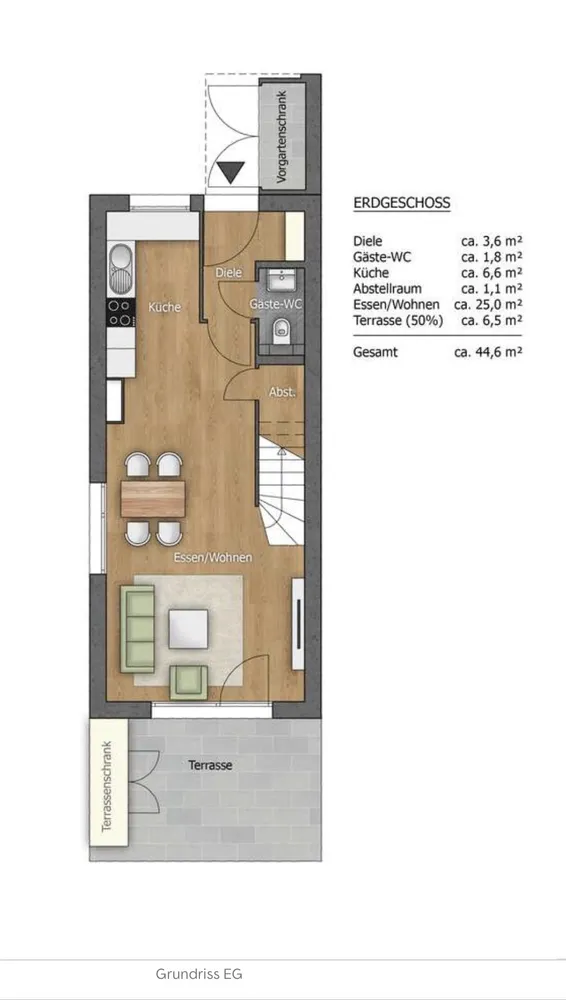 3 Zimmer Haus mit 85 m² in Wolfsburg – Bild 6