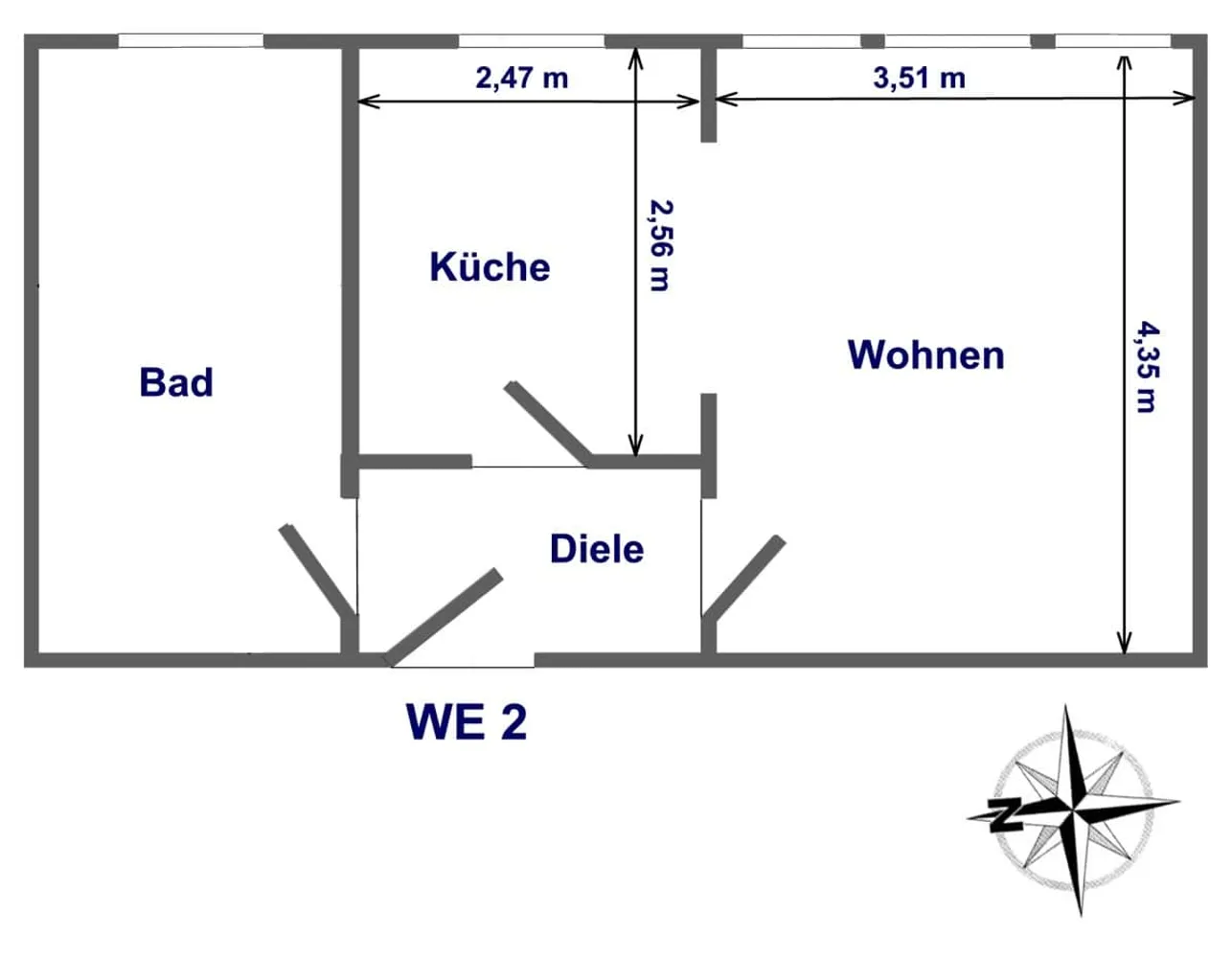 1 Zimmer Wohnung mit 36 m² in Pirna – Bild 9