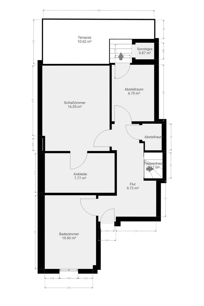 3 Zimmer Wohnung mit 102 m² in Bremen – Bild 7