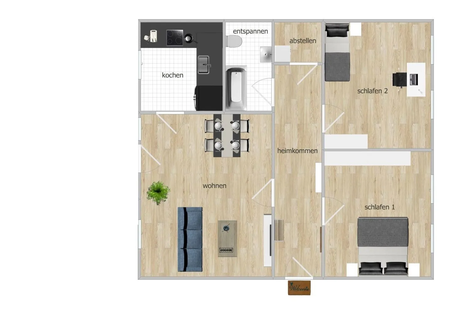 3 Zimmer Wohnung mit 100 m² in Halle (Saale) – Bild 7