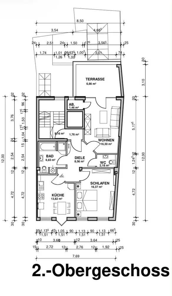 3 room apartment with 79 m² in Osnabrück – Photo 9