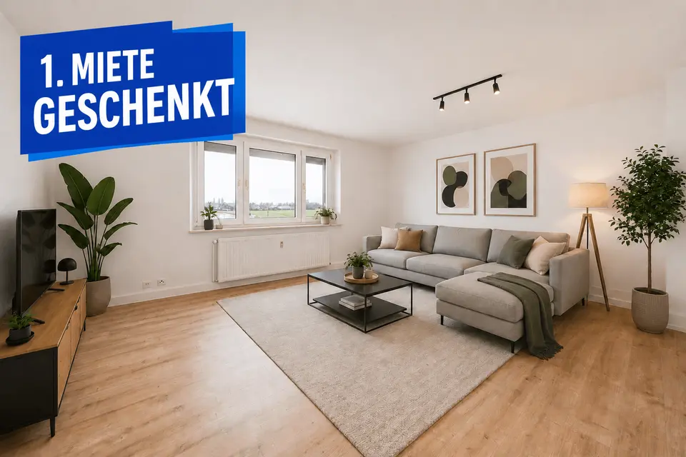 3 Zimmer Wohnung mit 69 m² in Borna – Bild 1