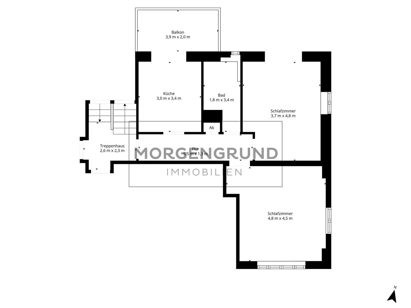 2 Zimmer Wohnung mit 66 m² in Aachen – Bild 10