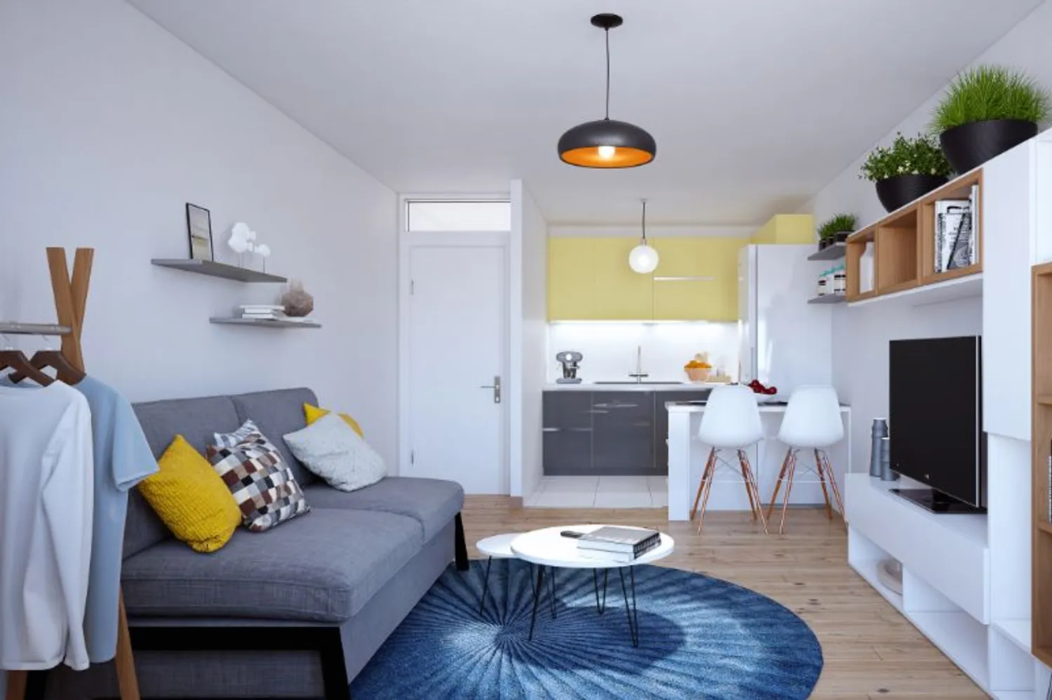 1 room apartment with 33 m² in Magdeburg – Photo 3