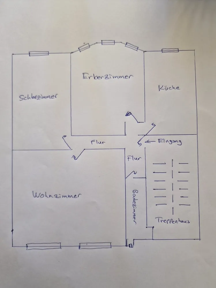 4 Zimmer Wohnung mit 100 m² in Duisburg – Bild 5