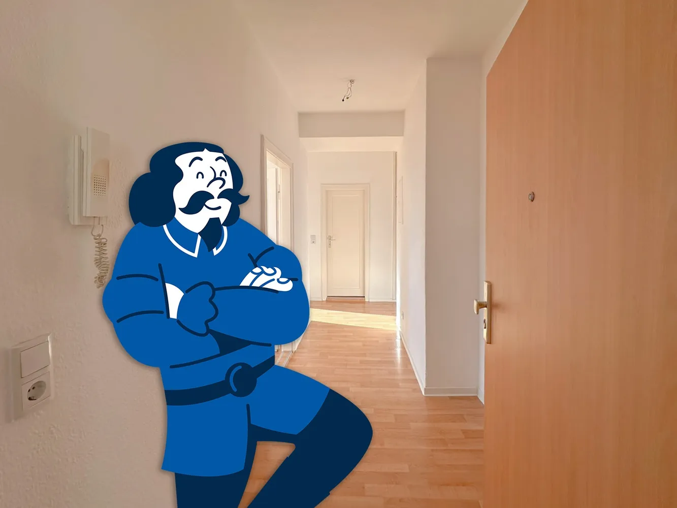 2 Zimmer Wohnung mit 57 m² in Magdeburg – Bild 1