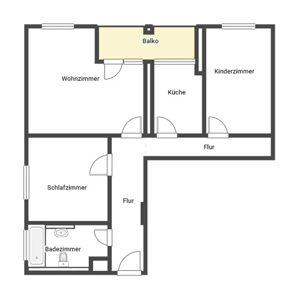 3 Zimmer Wohnung mit 69 m² in Landau in der Pfalz – Bild 2