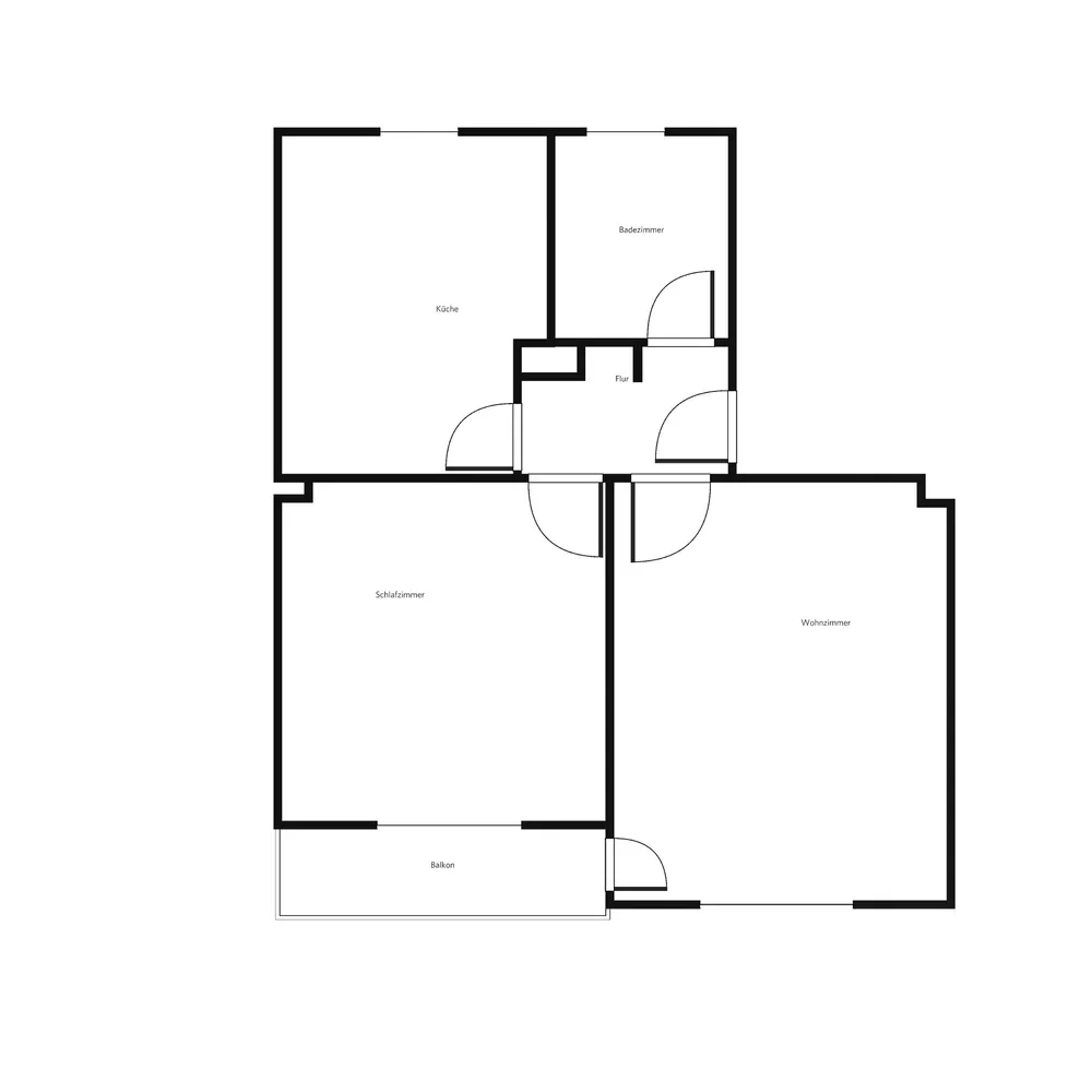 2 room apartment with 57 m² in Brunswick – Photo 5