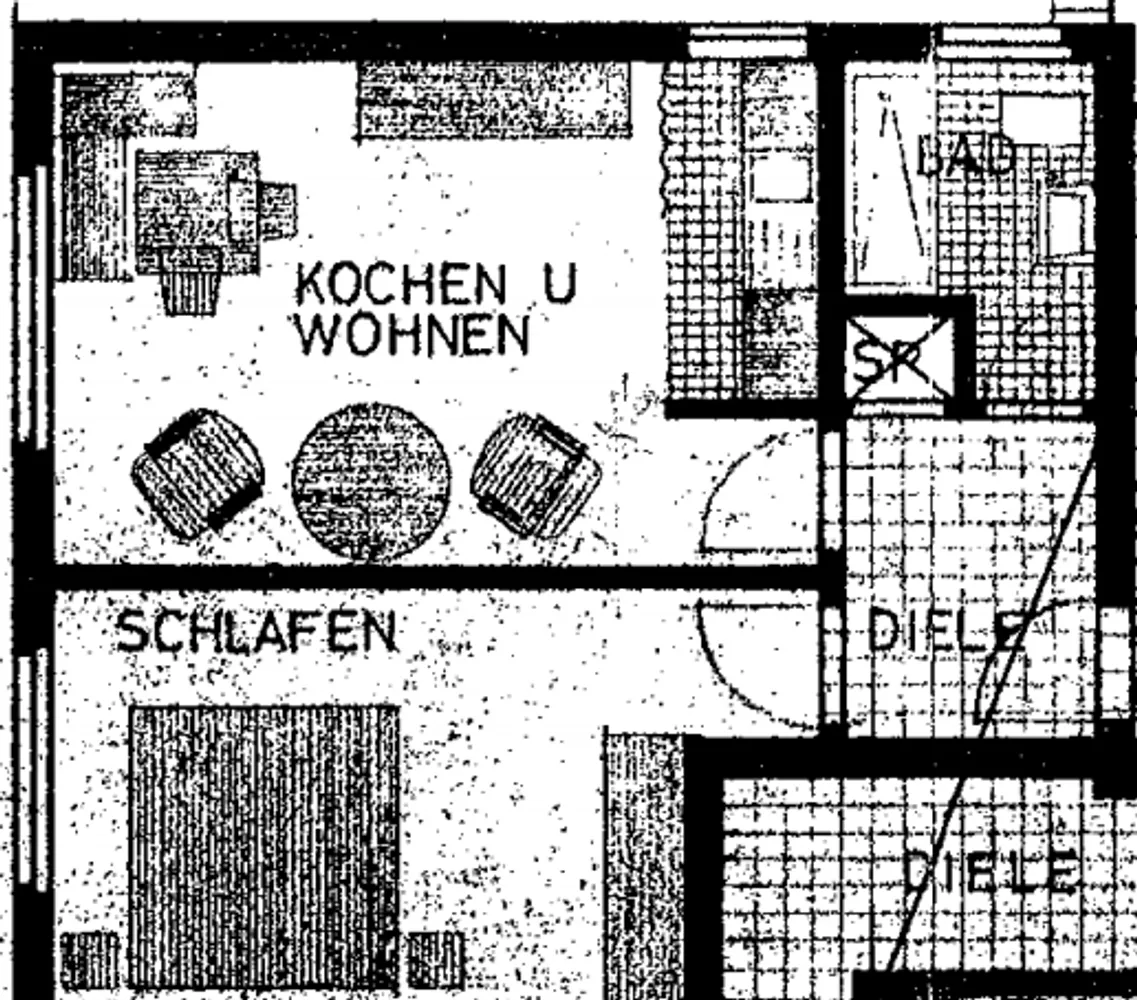 2 room apartment with 48 m² in Cologne – Photo 9