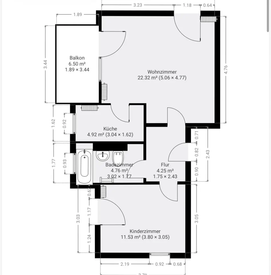 3 Zimmer Wohnung mit 78 m² in Oranienburg – Bild 10