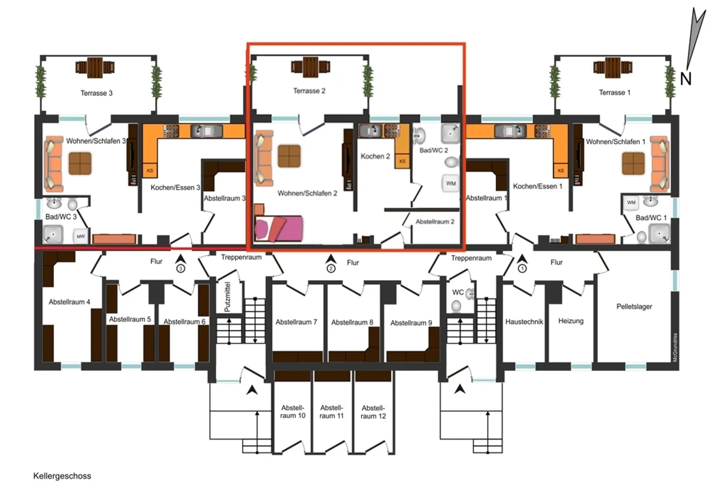 1 Zimmer Wohnung mit 48 m² in Landau in der Pfalz – Bild 7