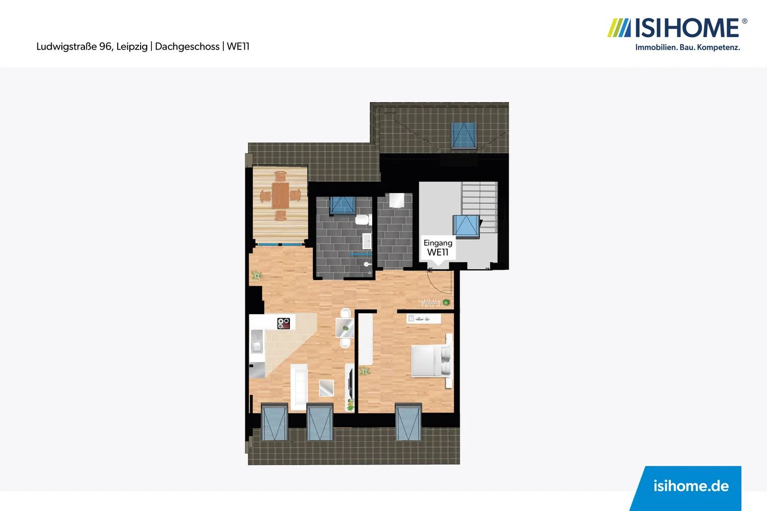 2 Zimmer Wohnung mit 57 m² in Leipzig – Bild 8