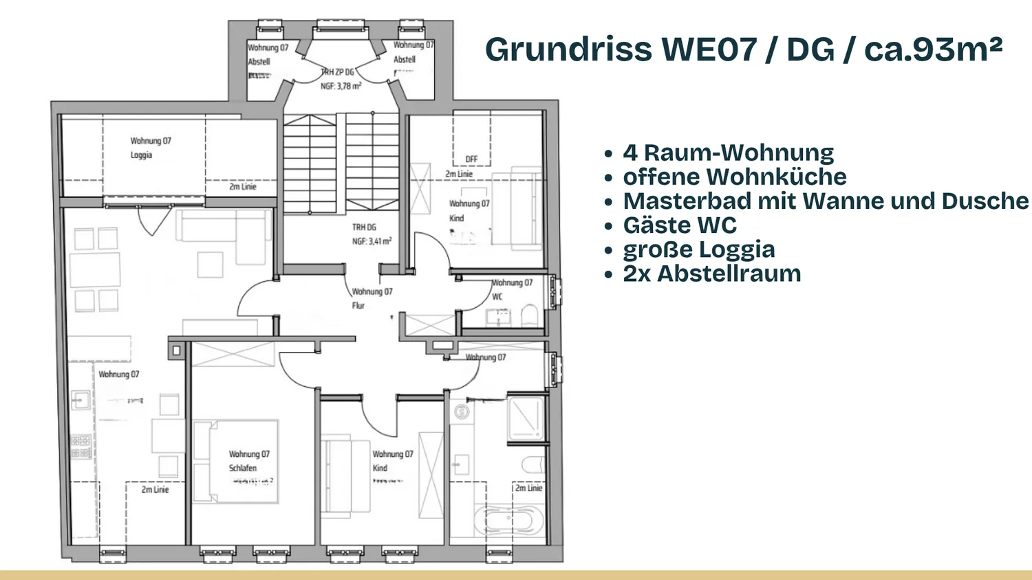 4 Zimmer Wohnung mit 95 m² in Chemnitz – Bild 1