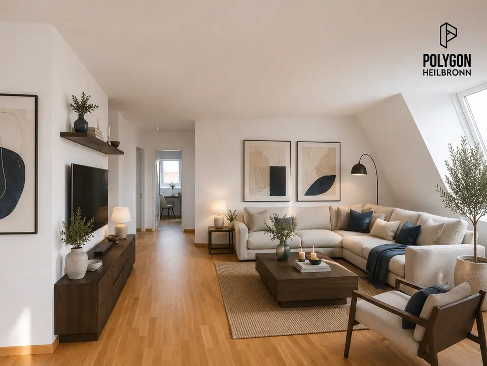 3 Zimmer Wohnung mit 81 m² in Heilbronn – Bild 2