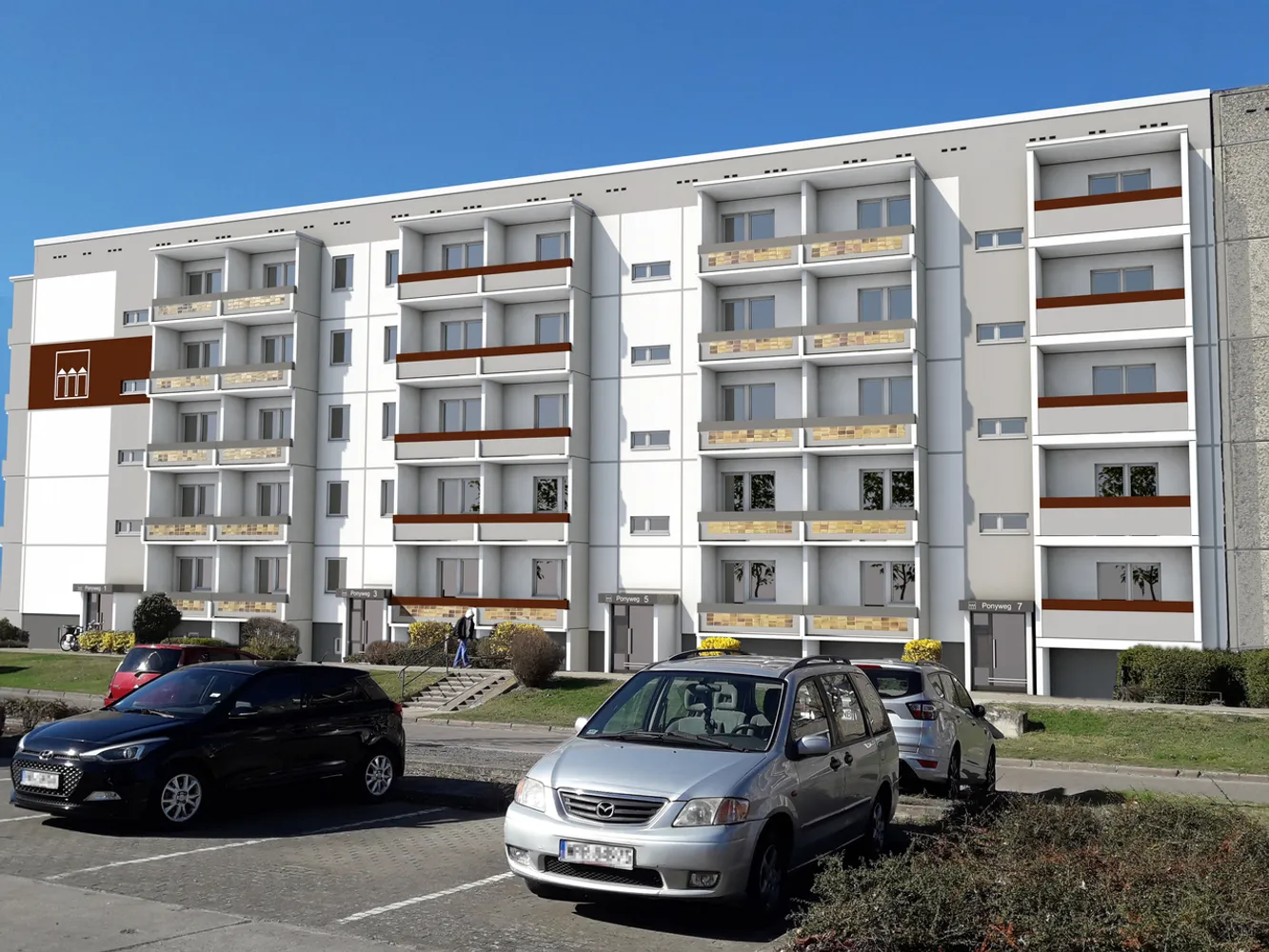3 room apartment with 62 m² in Neubrandenburg – Photo 2