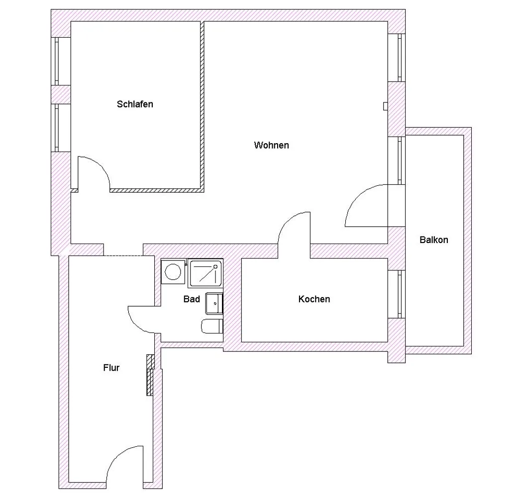 2 Zimmer Wohnung mit 73 m² in Magdeburg – Bild 4