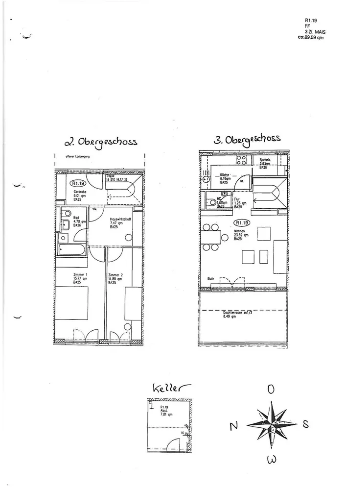 3 Zimmer Wohnung mit 90 m² in München – Bild 5
