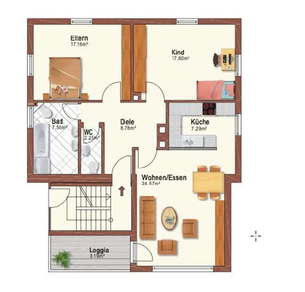 3 Zimmer Wohnung mit 88 m² in Nürnberg – Bild 11