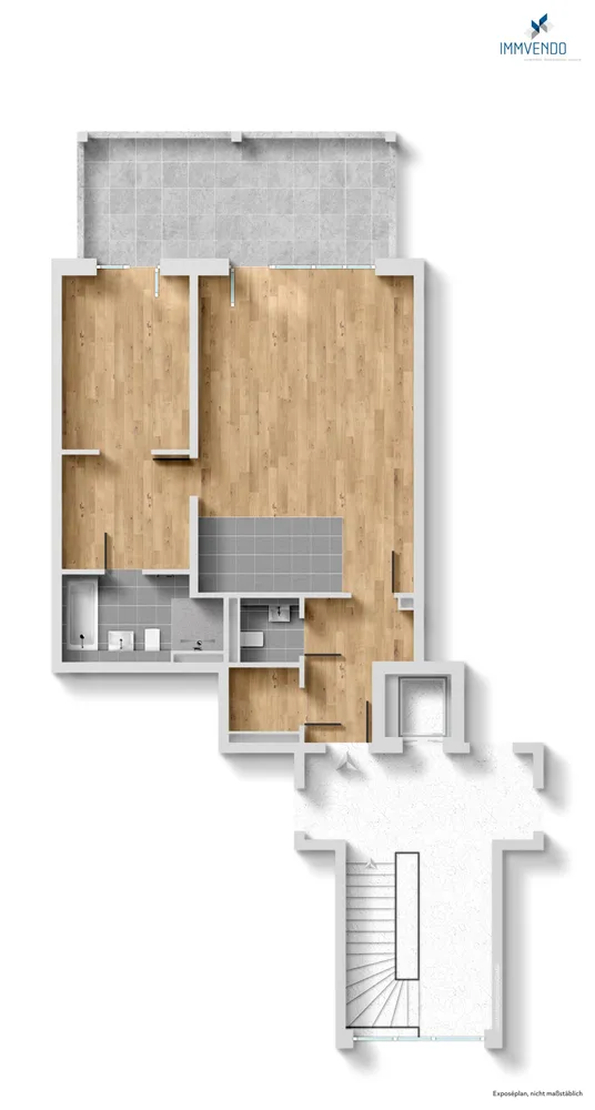 3 Zimmer Wohnung mit 87 m² in Essen – Bild 2