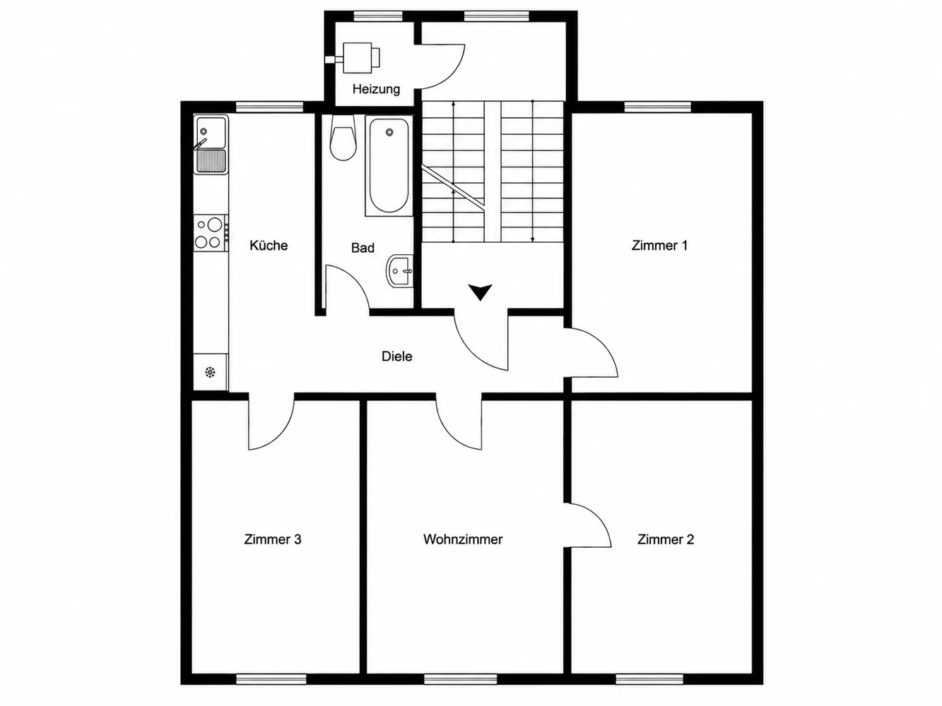 3 Zimmer Wohnung mit 73 m² in Wuppertal – Bild 7