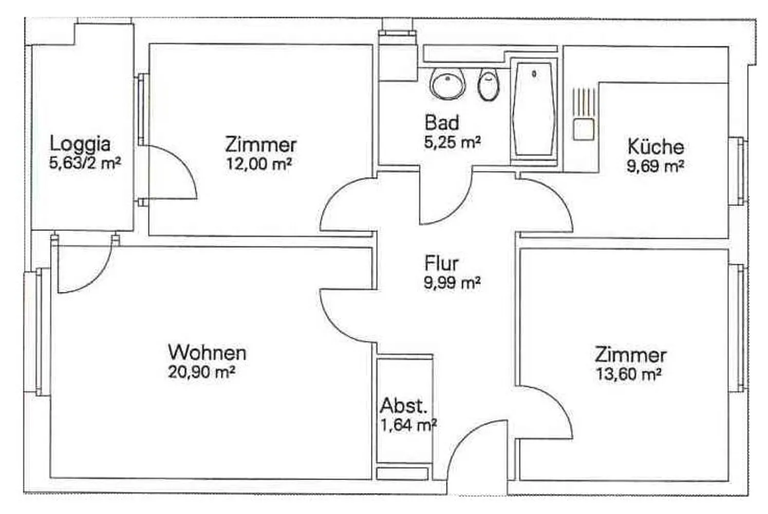 3 Zimmer Wohnung mit 74 m² in Berlin – Bild 8