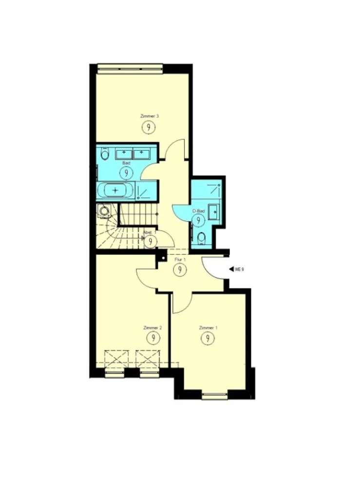 4 room apartment with 115 m² in Chemnitz – Photo 4
