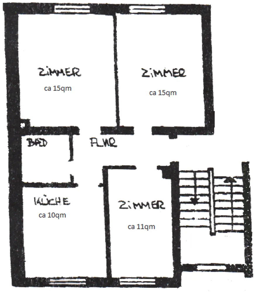 3 Zimmer Wohnung mit 63 m² in Hannover – Bild 2