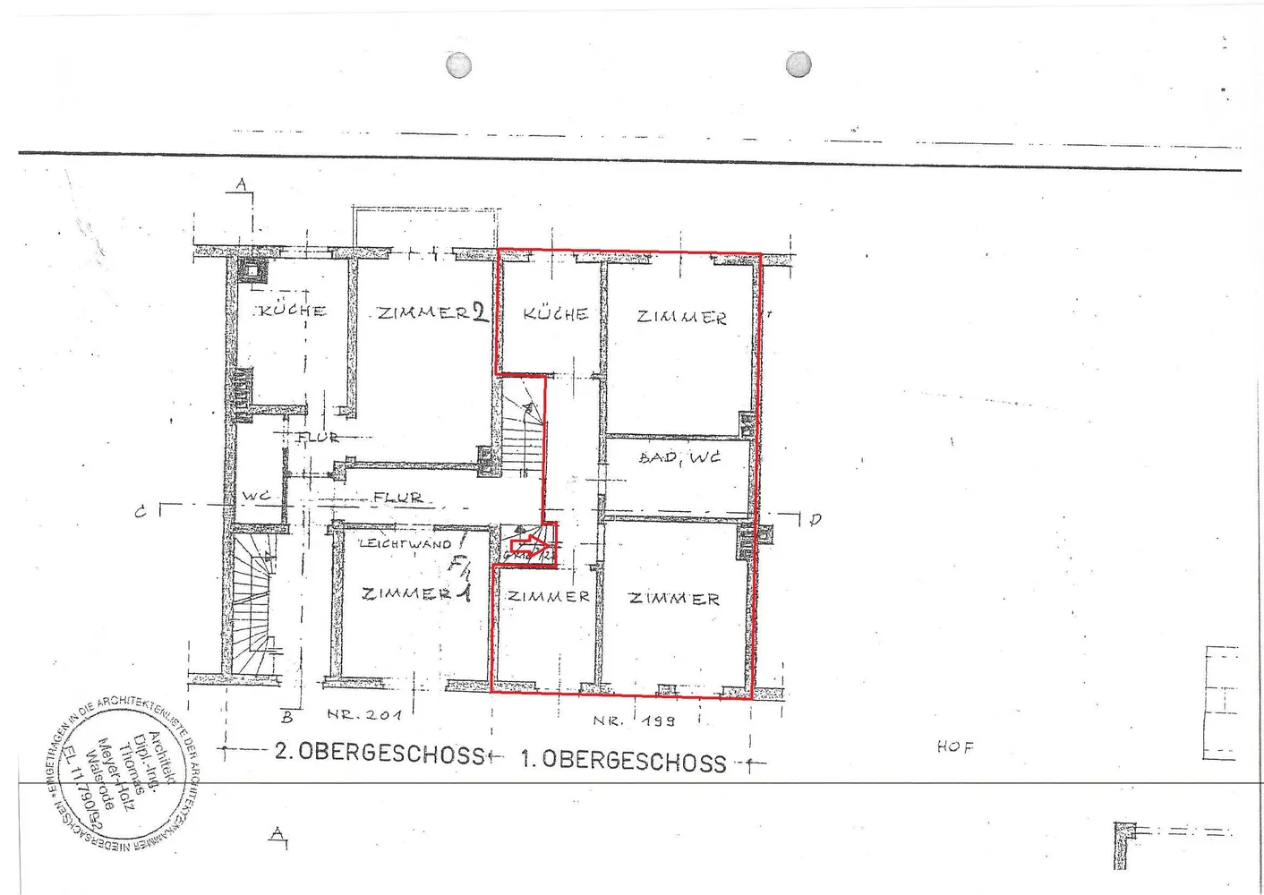 2 Zimmer Wohnung mit 50 m² in Bremen – Bild 2