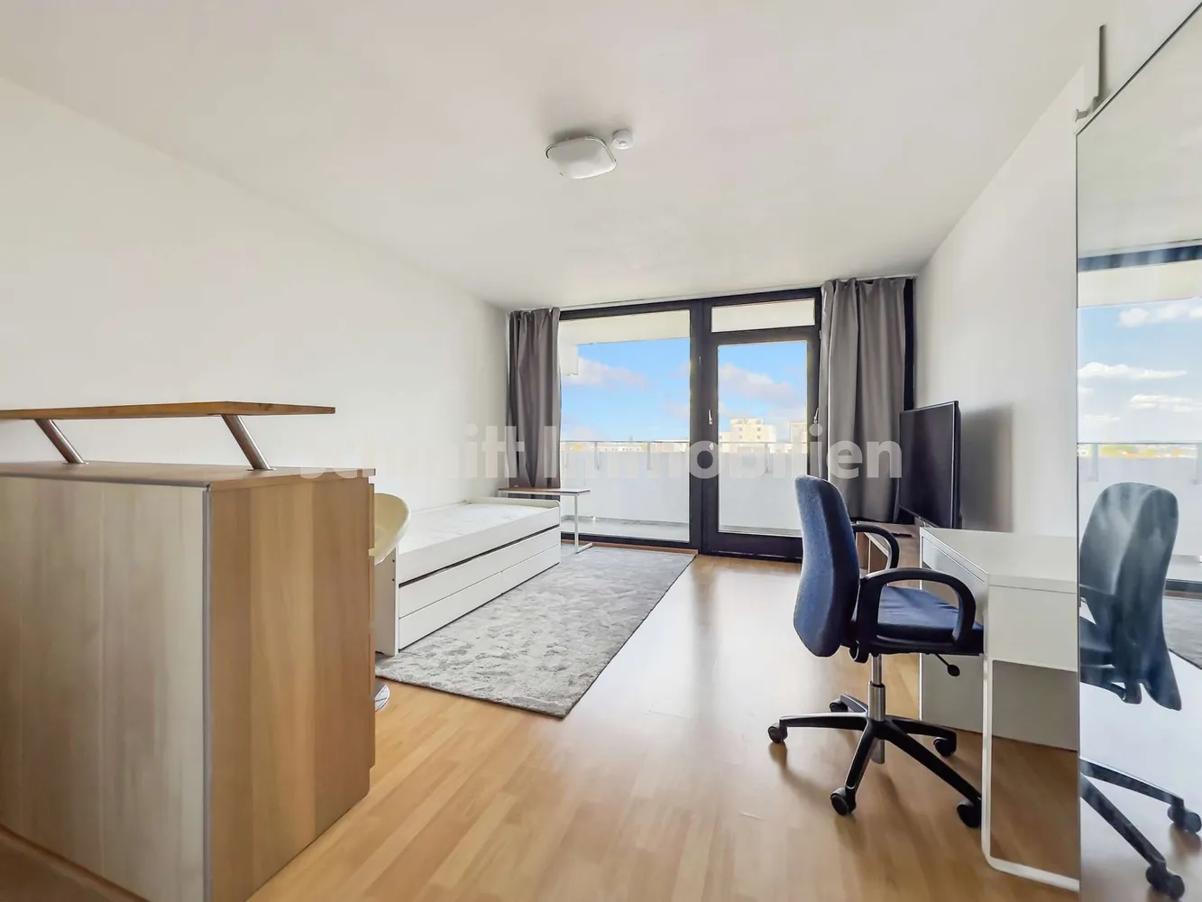 1 room apartment with 30 m² in Frankfurt am Main – Photo 2