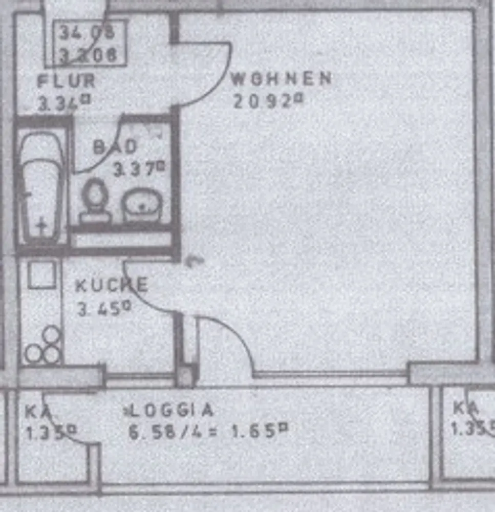 1 Zimmer Wohnung mit 33 m² in München – Bild 6