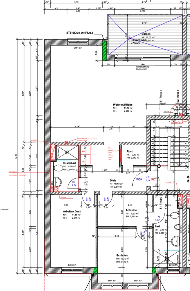 4 Zimmer Wohnung mit 109 m² in Mannheim – Bild 12