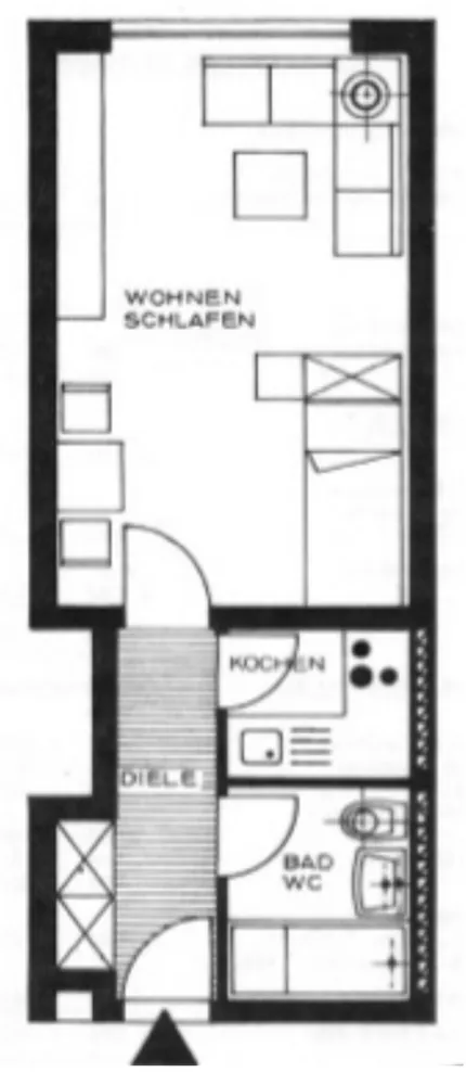 1 Zimmer Wohnung mit 27 m² in Stuttgart – Bild 9