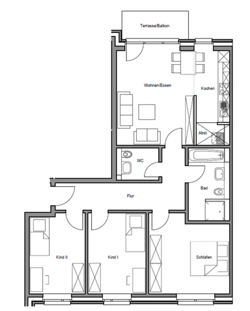 4 Zimmer Wohnung mit 99 m² in Berlin – Bild 4
